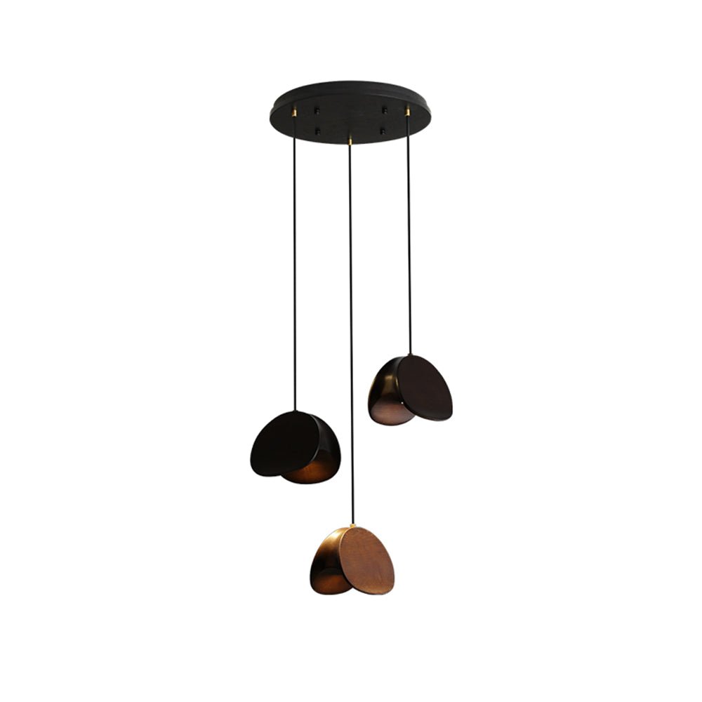Elmiren Cluster Holz Pendelleuchte