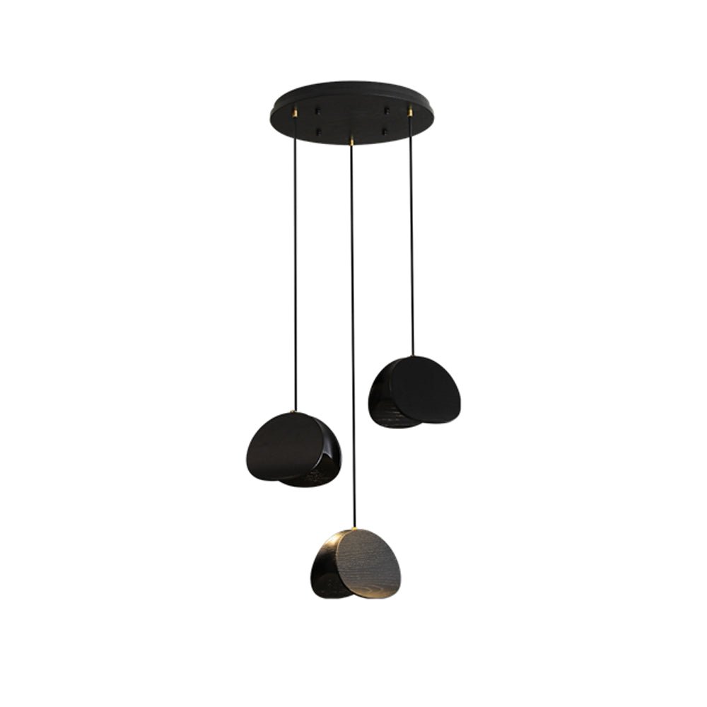 Elmiren Cluster Holz Pendelleuchte