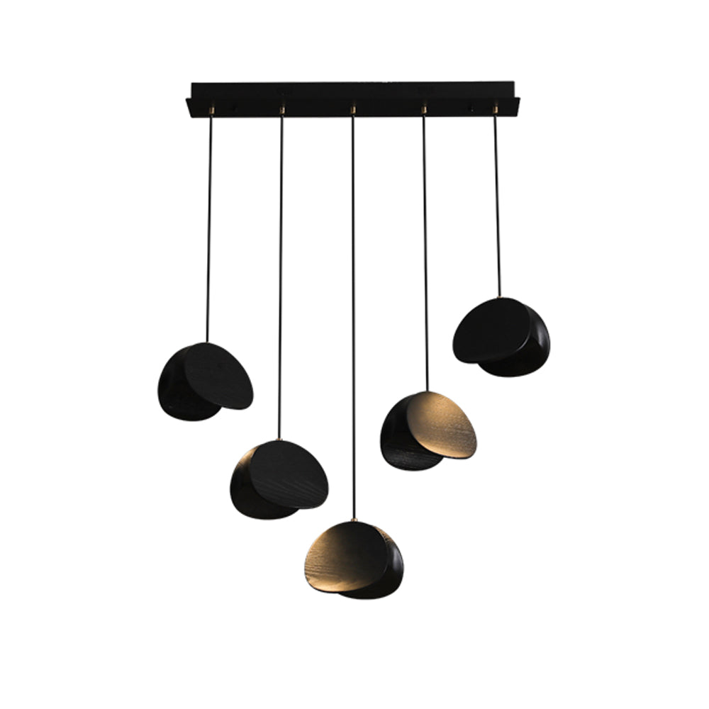 Elmiren Cluster Holz Pendelleuchte