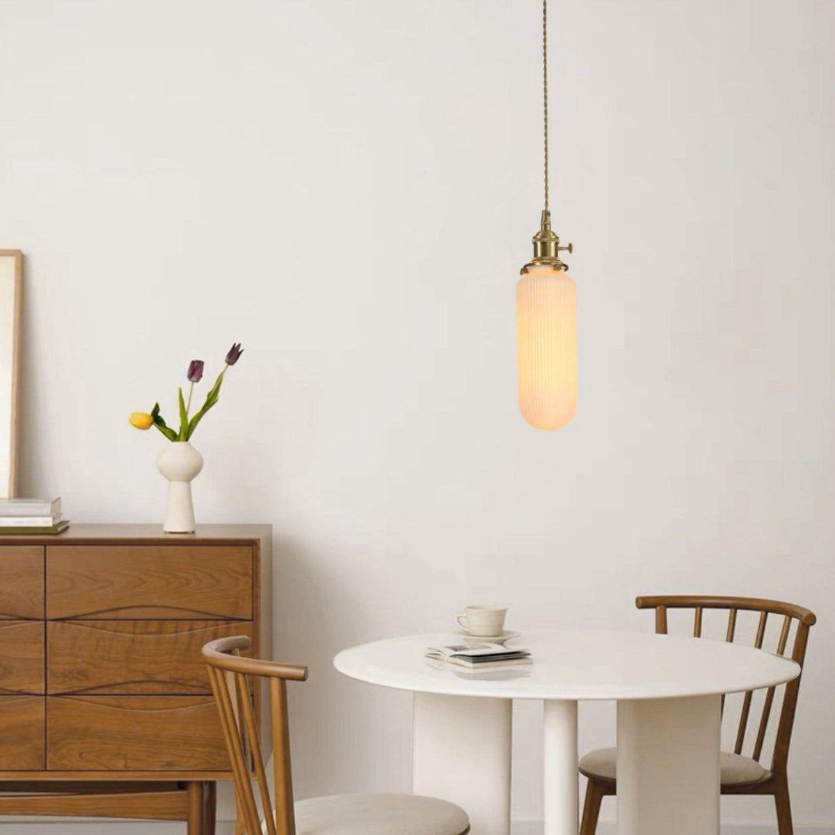 Eliaora Vintage Keramik-Pendelleuchte