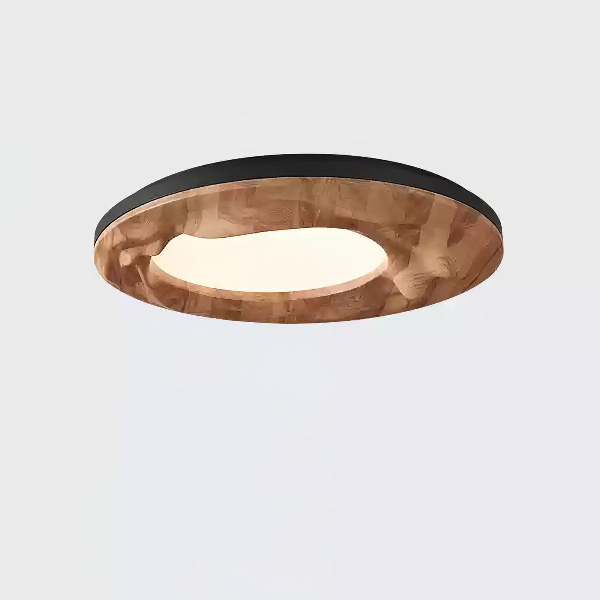 Rinarena Deckenleuchte Holz Ripple Organisch Beruhigend