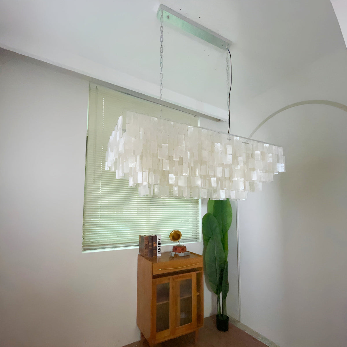 Coraise luxuriöse Pendelleuchte aus Schale und