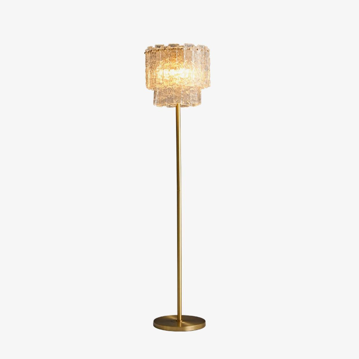 Velaette luxuriöse Stehleuchte aus Glas