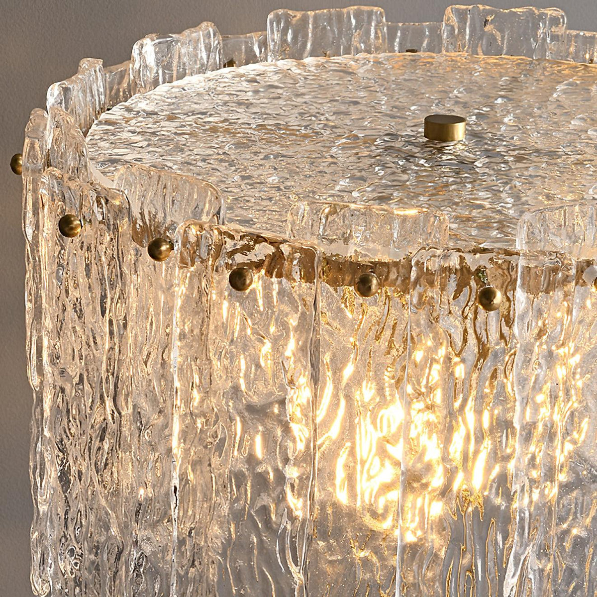 Velaette luxuriöse Stehleuchte aus Glas