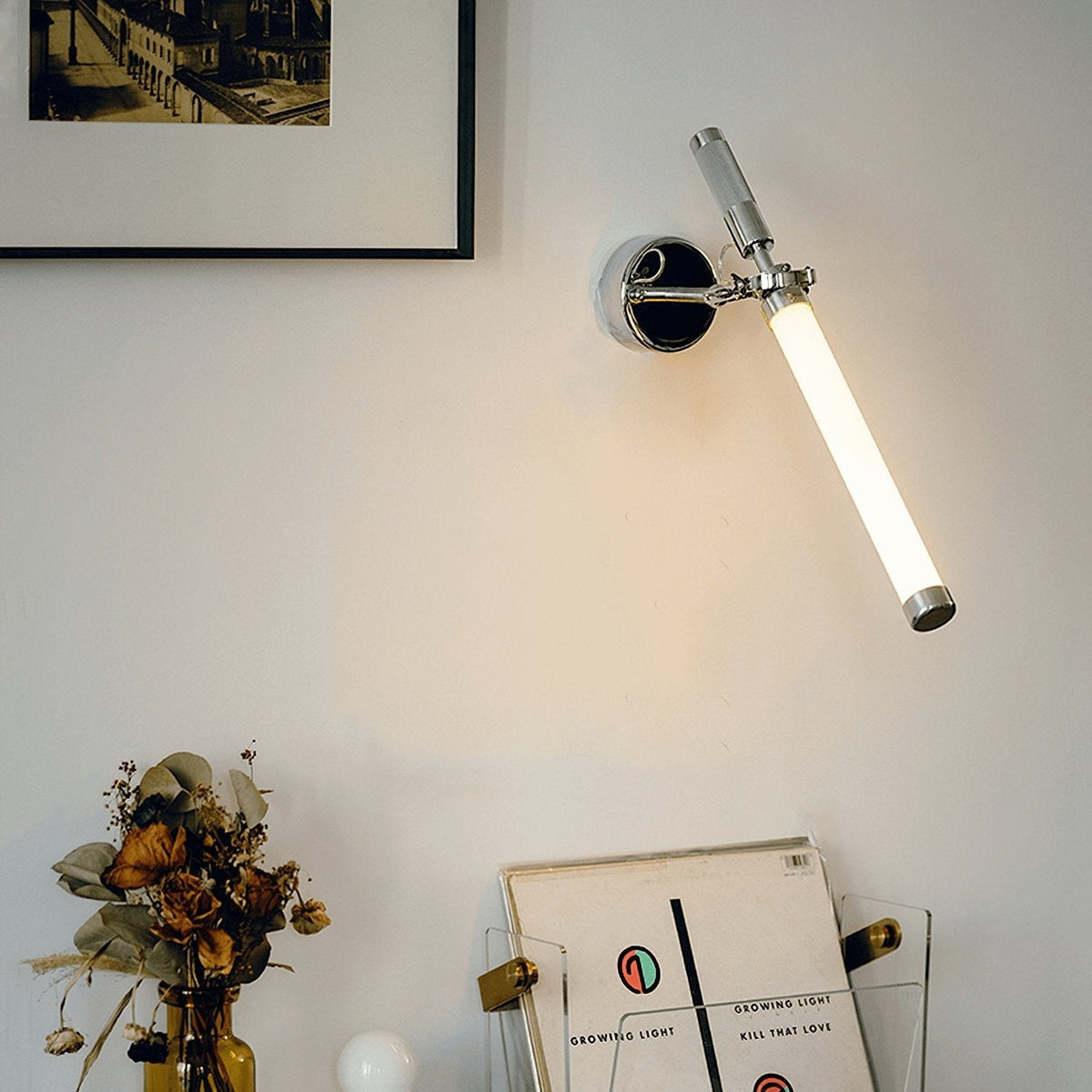 Brenly Premium Elegance Wandleuchte aus Glas