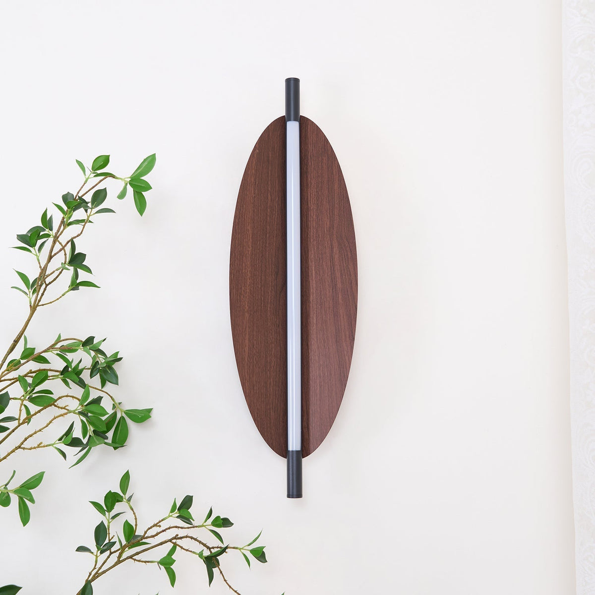 Orsoriel zeitgenössische minimalistische schlanke Platte-Wandleuchte