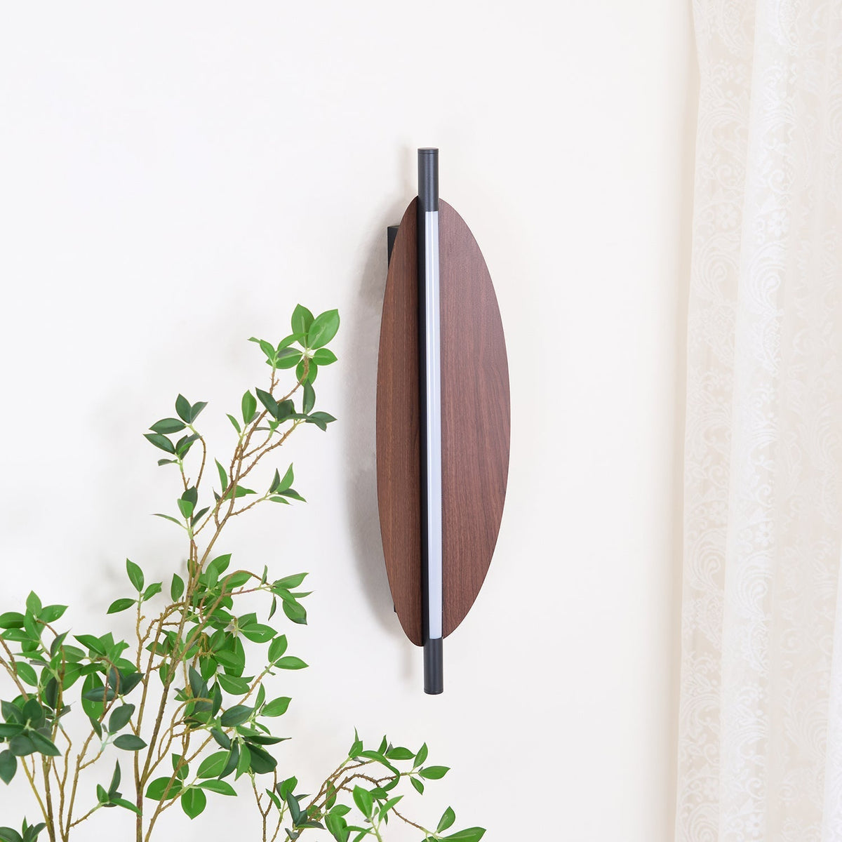 Orsoriel zeitgenössische minimalistische schlanke Platte-Wandleuchte