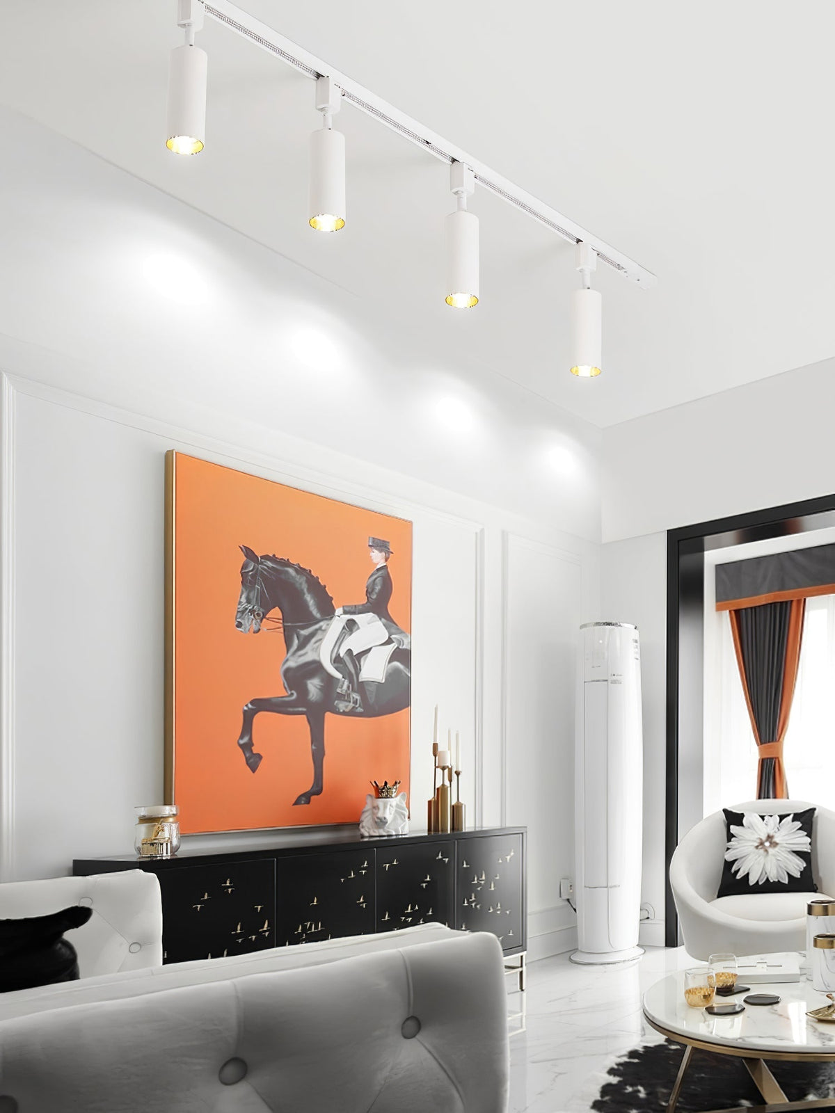Galvyn Deckenleuchte Sleek Cylinder Track mit minimalistischem Design