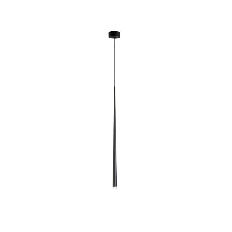 Reveno Kronleuchter Slender Cone Linear Schwarz Minimalistisch