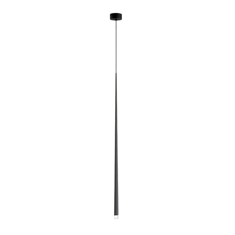 Reveno Kronleuchter Slender Cone Linear Schwarz Minimalistisch
