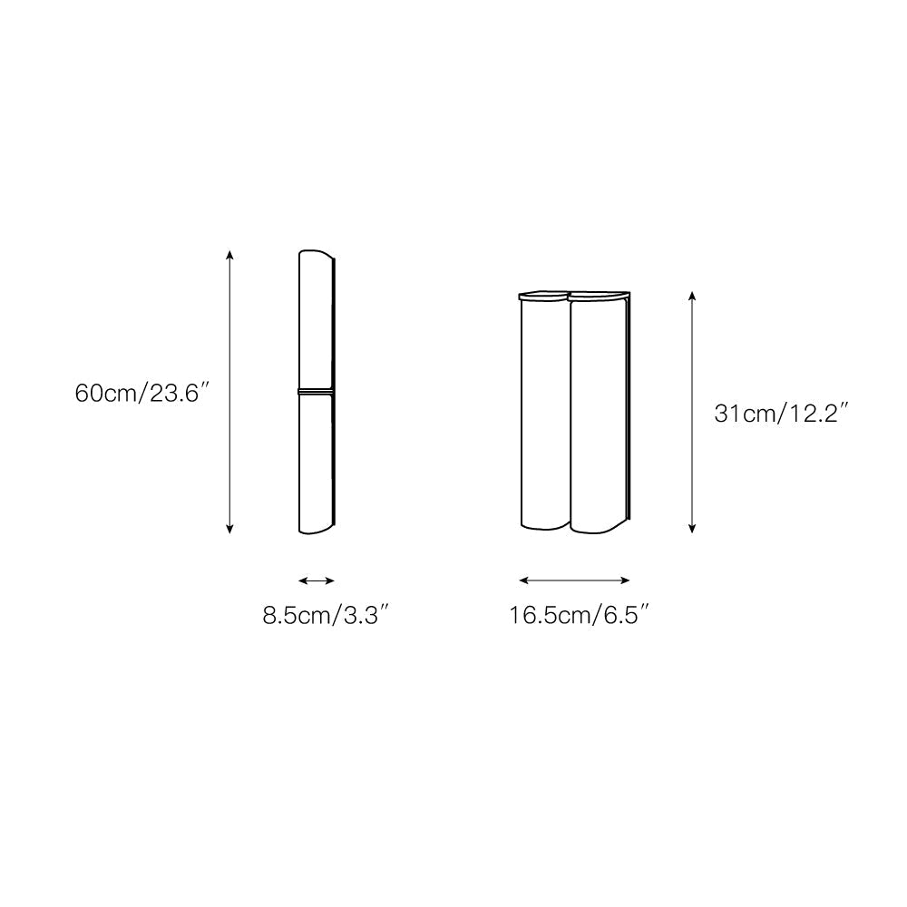 Eirisine Pendelleuchte aus Glas mit Wandleuchte