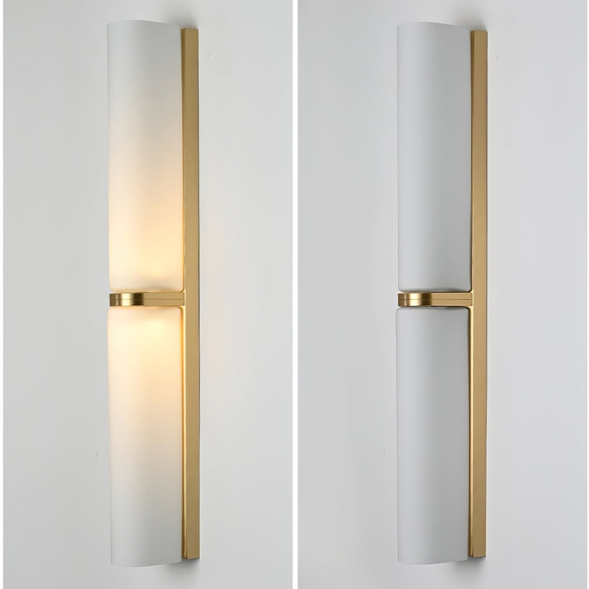 Eirisine Pendelleuchte aus Glas mit Wandleuchte