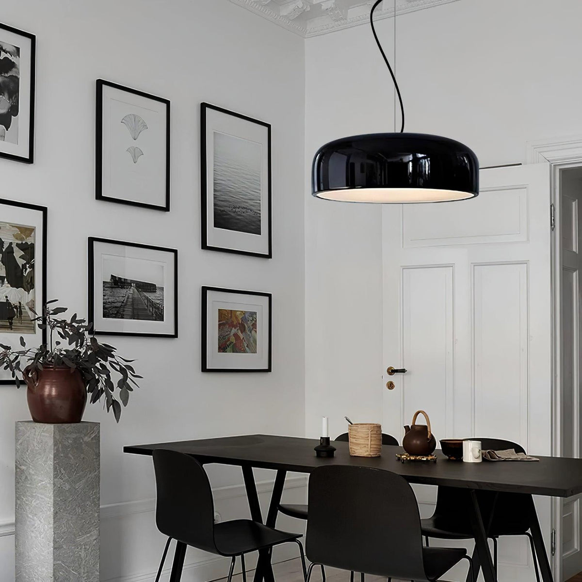 Void zeitgenössische Aluminium-Pendelleuchte