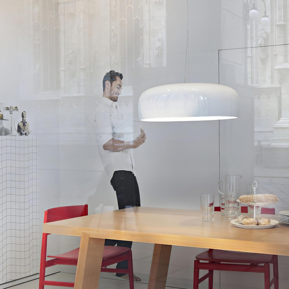 Void zeitgenössische Aluminium-Pendelleuchte