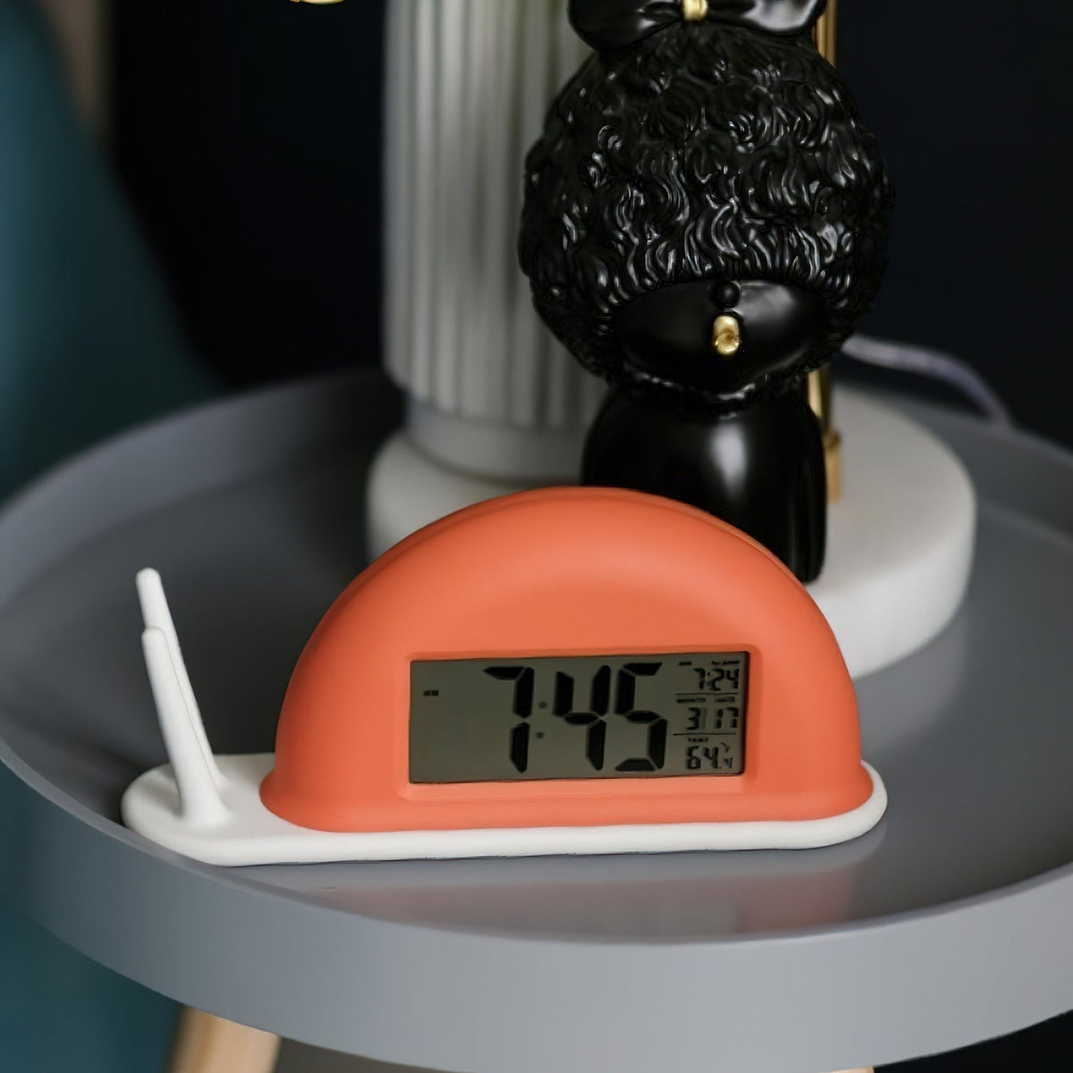 Ciriraya Wecker-Nachtlampe mit integrierter Batterie