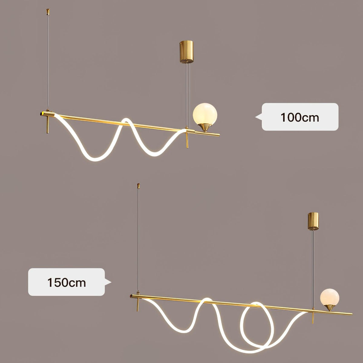 Veloeria Luxe Silica Pendelleuchte