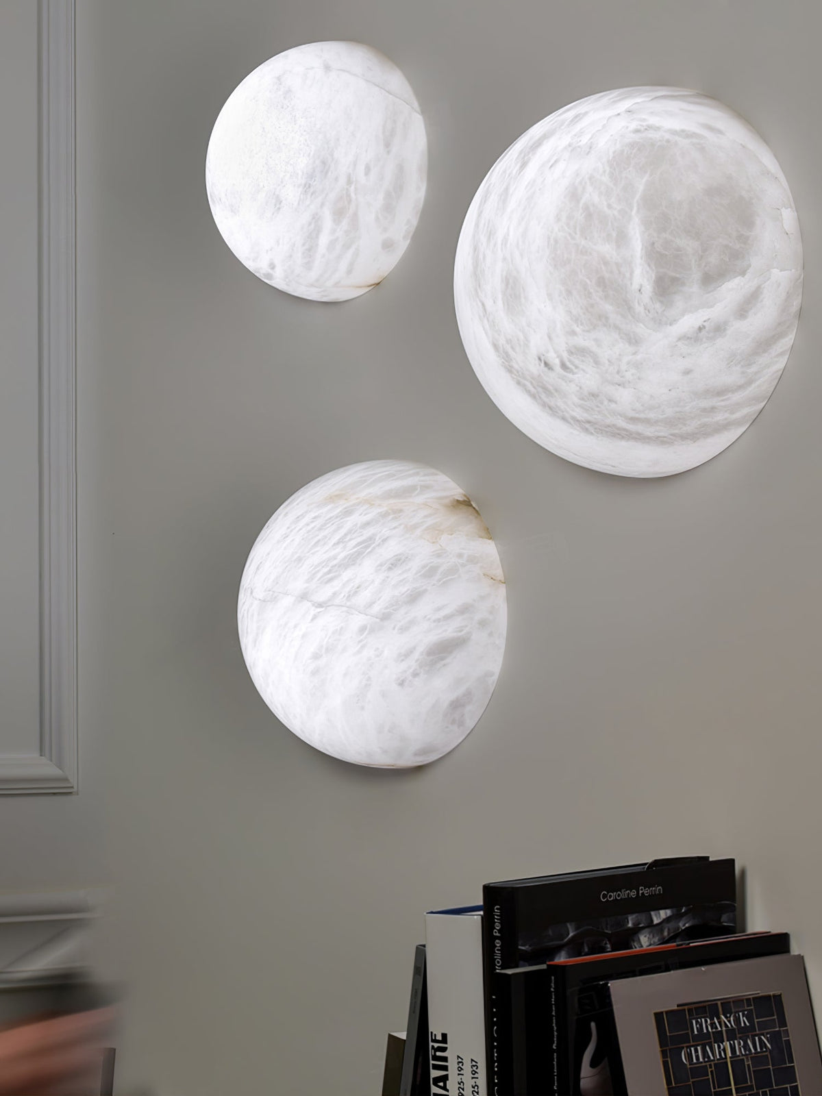 Albiaria Wabi-Sabi Alabaster-Wandleuchte