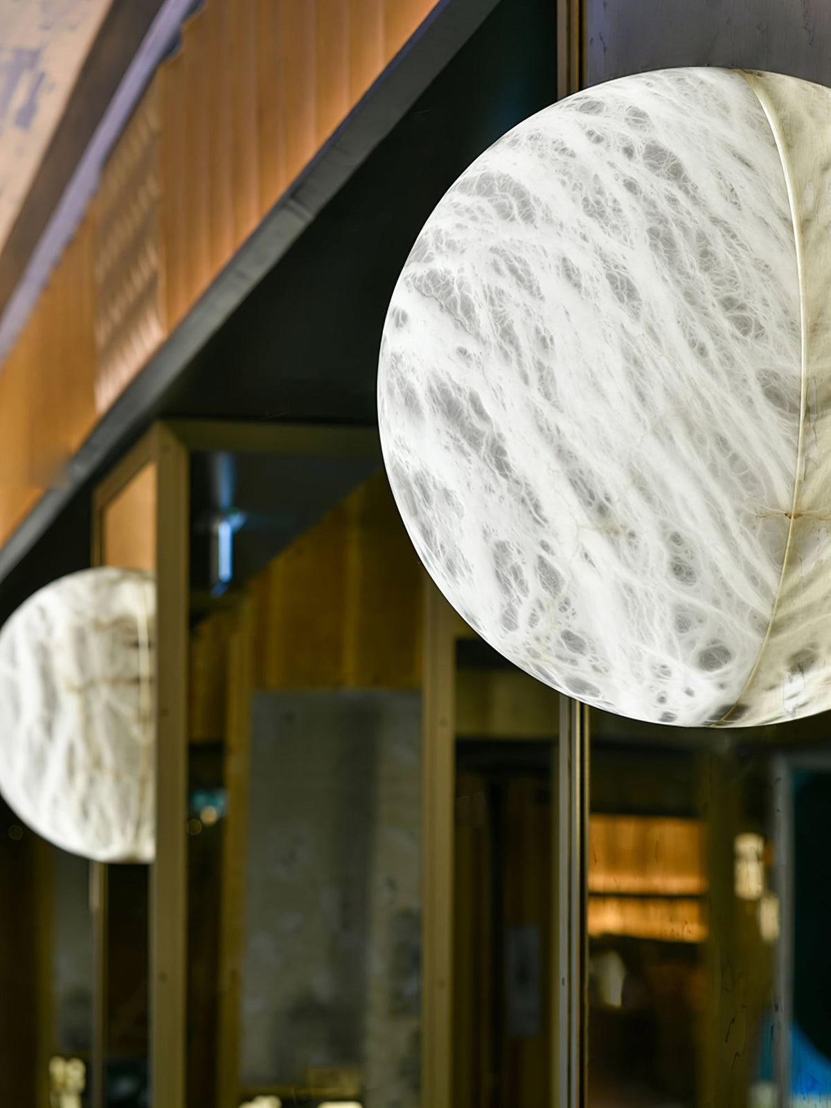 Albiaria Wabi-Sabi Alabaster-Wandleuchte