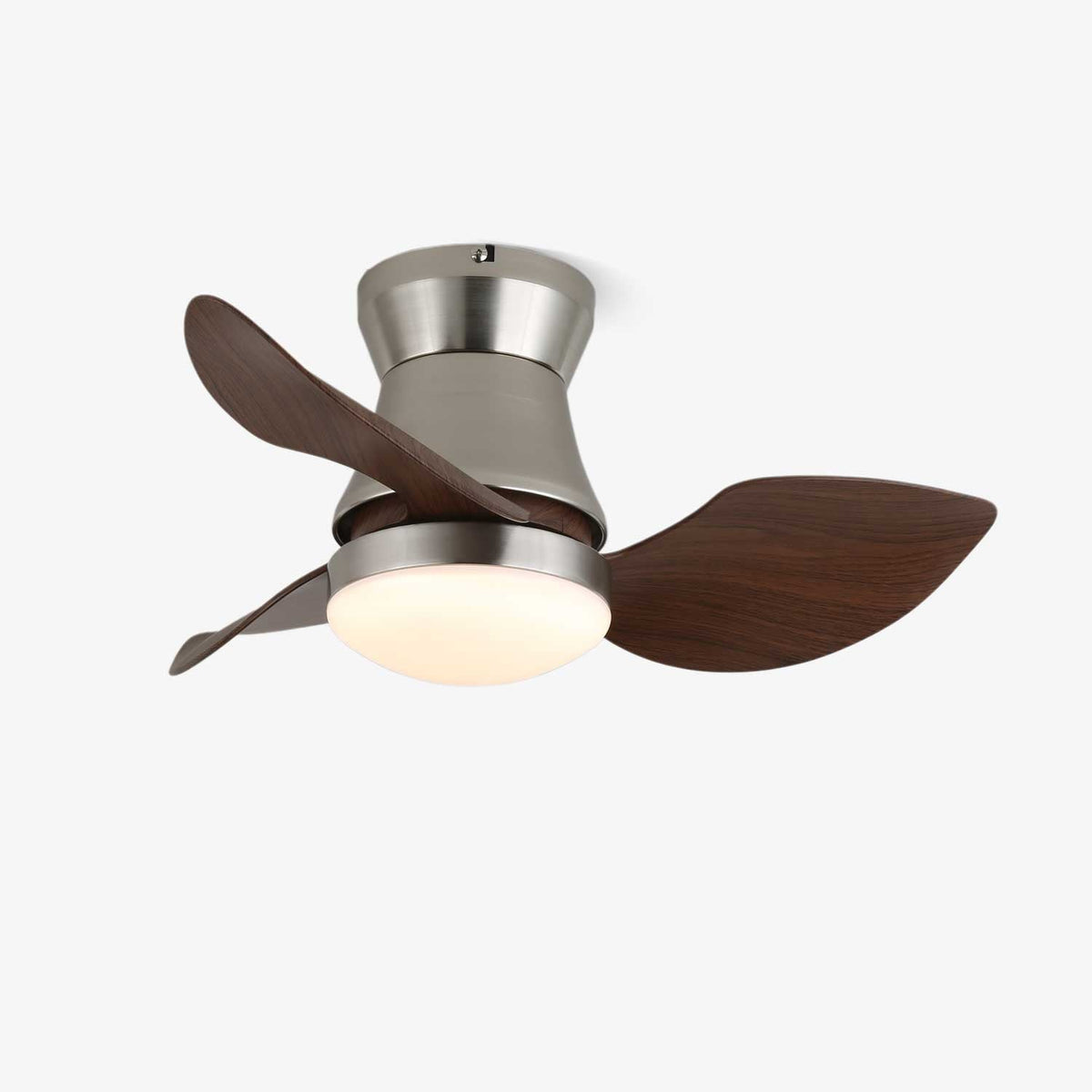 Airlume zeitgenössische Deckenventilator mit Beleuchtung aus Holz