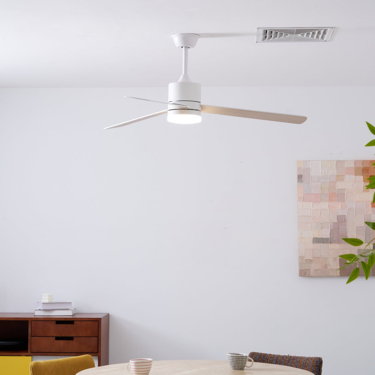 Virainian Deckenventilator mit Beleuchtung