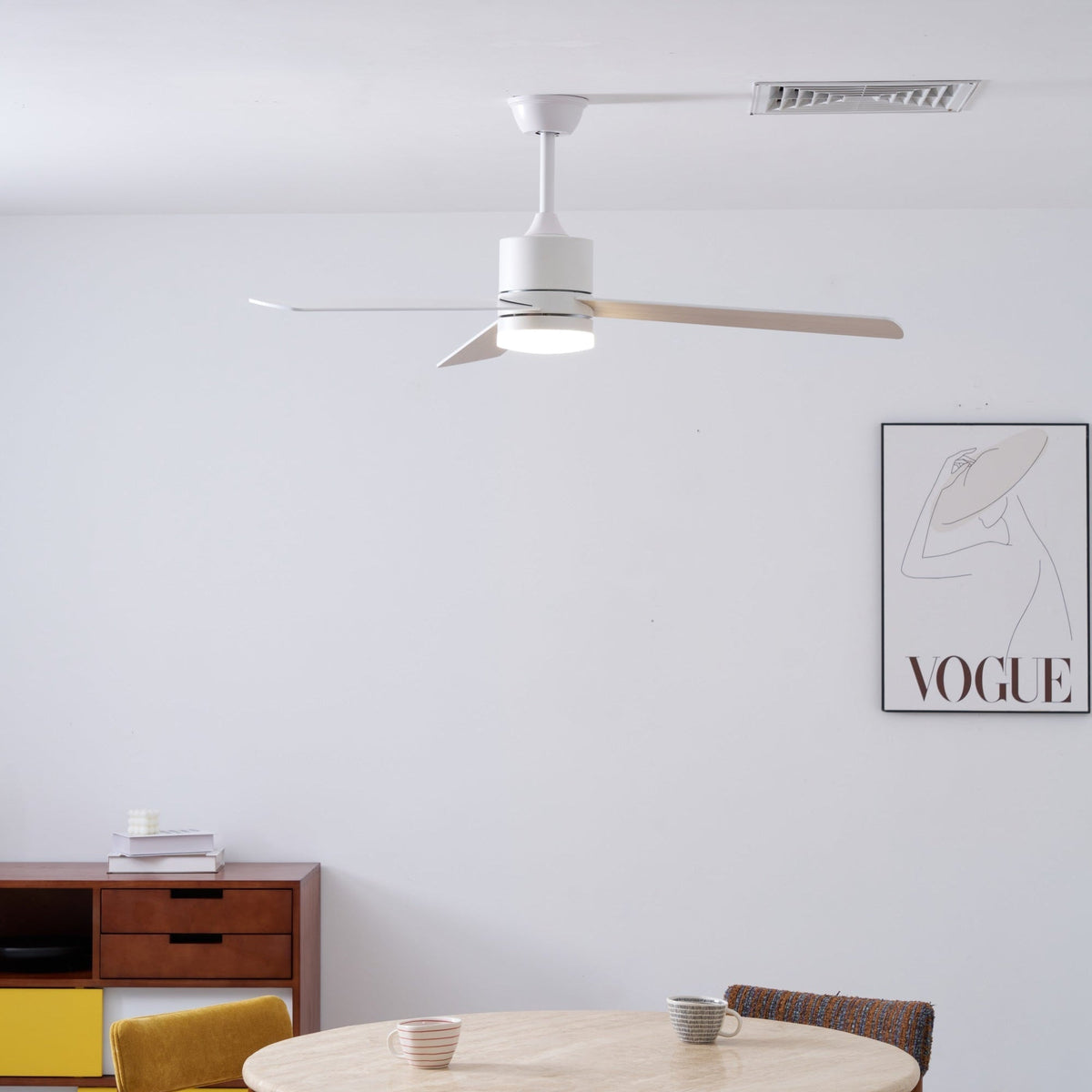 Virainian Deckenventilator mit Beleuchtung