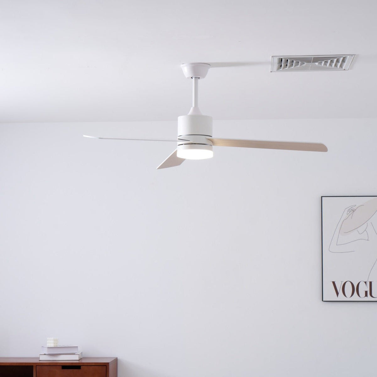 Virainian Deckenventilator mit Beleuchtung