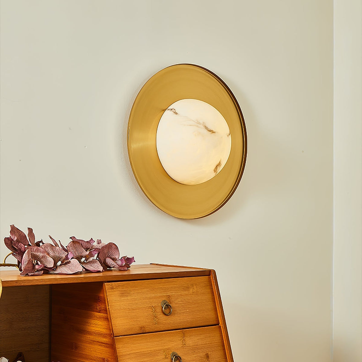 Evareth zeitgenössische minimalistische Wolken-Glas-Wandleuchte