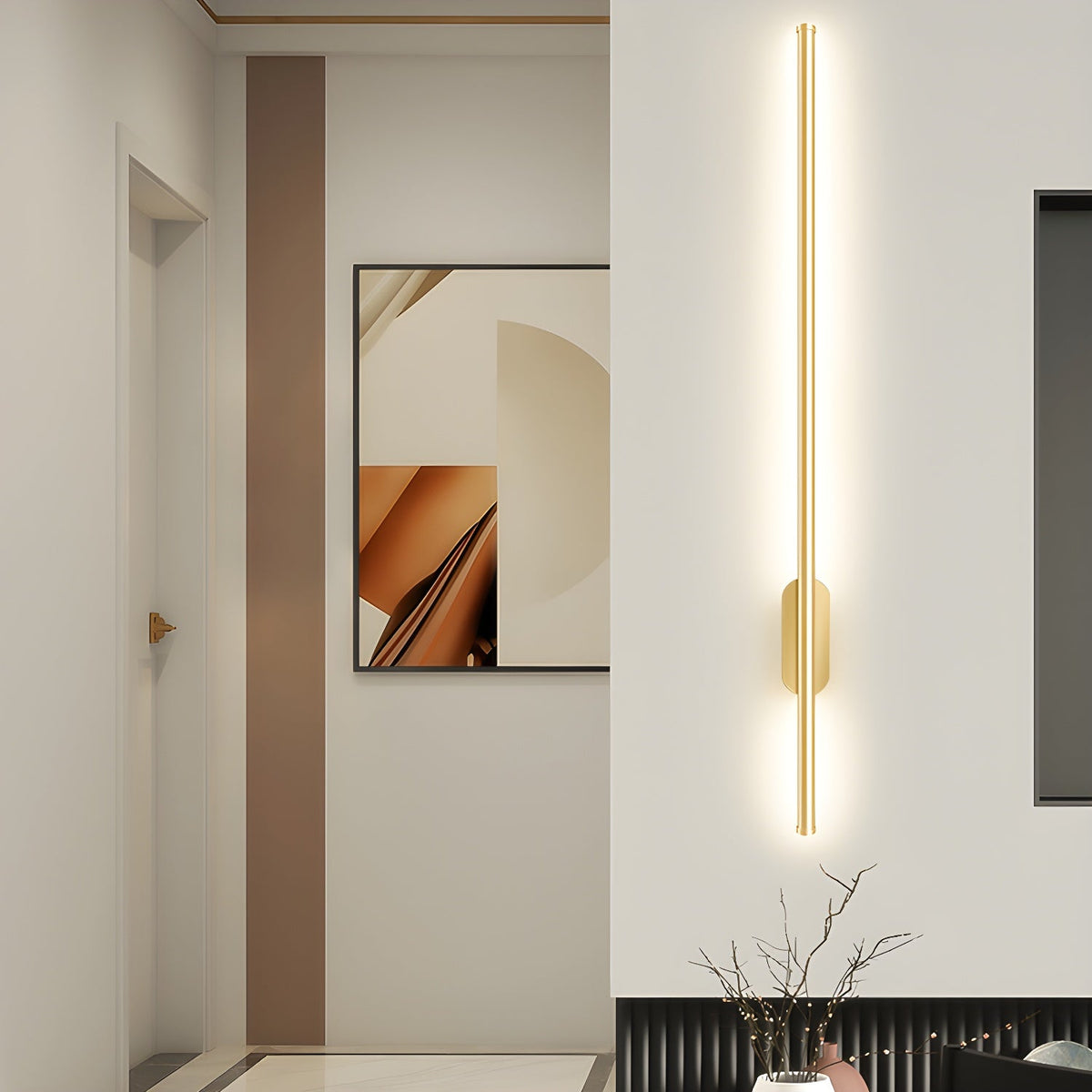 Ria Acryl Minimalistische Wandleuchte