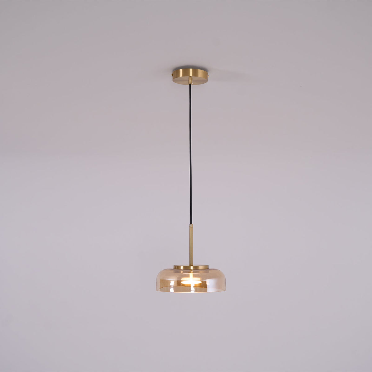 Liorenia Pendelleuchte Transparentes Glas Schlicht