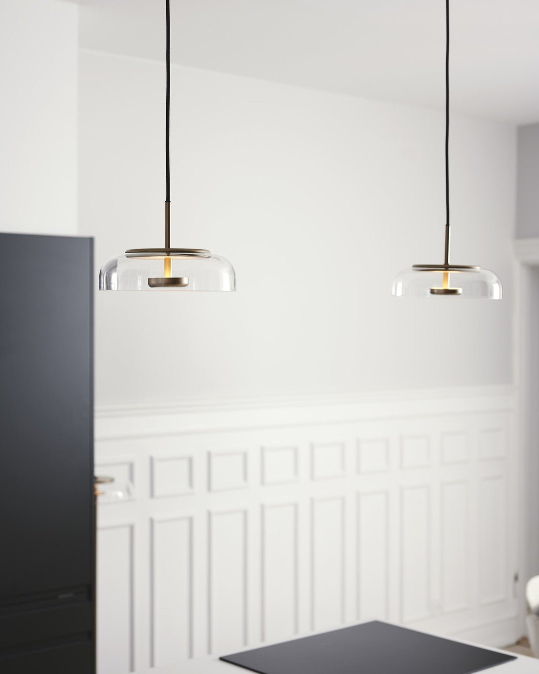 Liorenia Pendelleuchte Transparentes Glas Schlicht