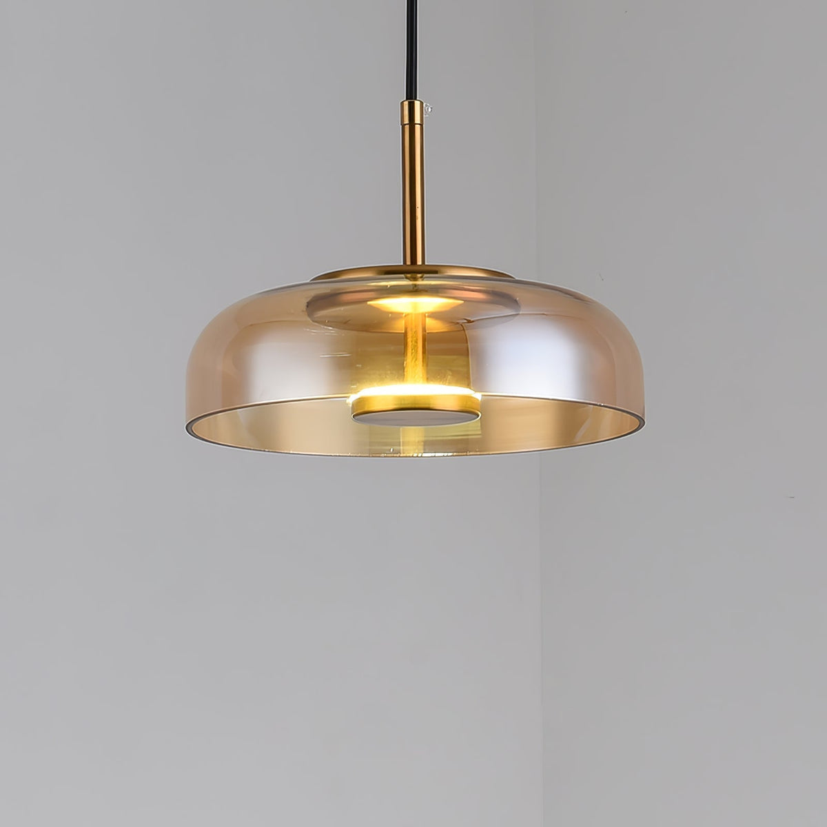 Liorenia Pendelleuchte Transparentes Glas Schlicht