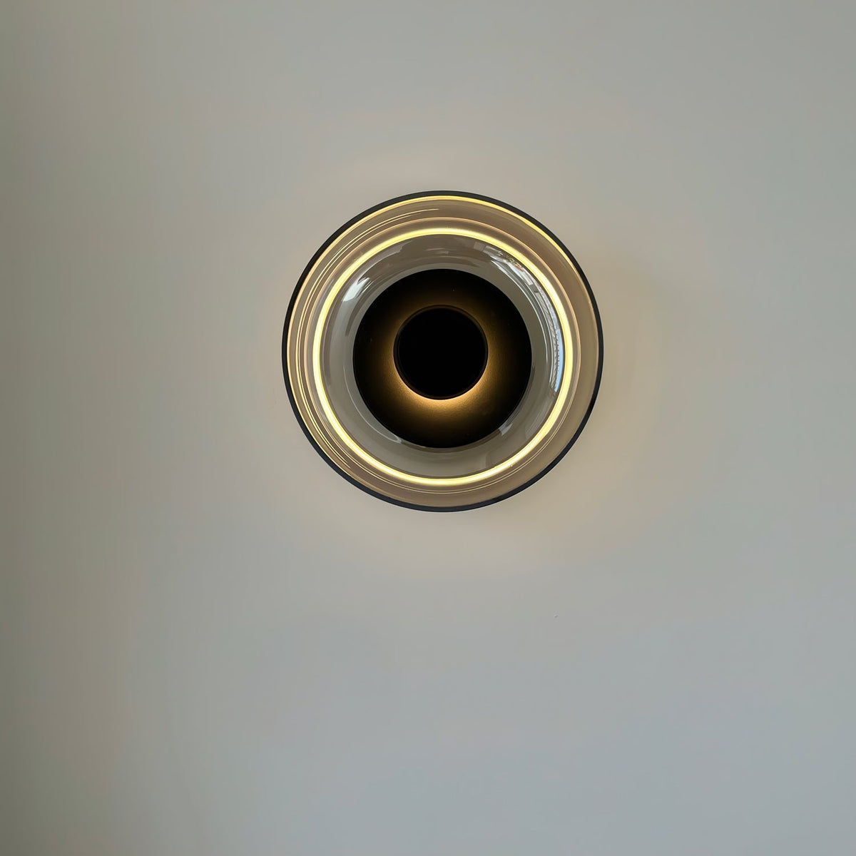 Aether Messing-Glas-Wandleuchte