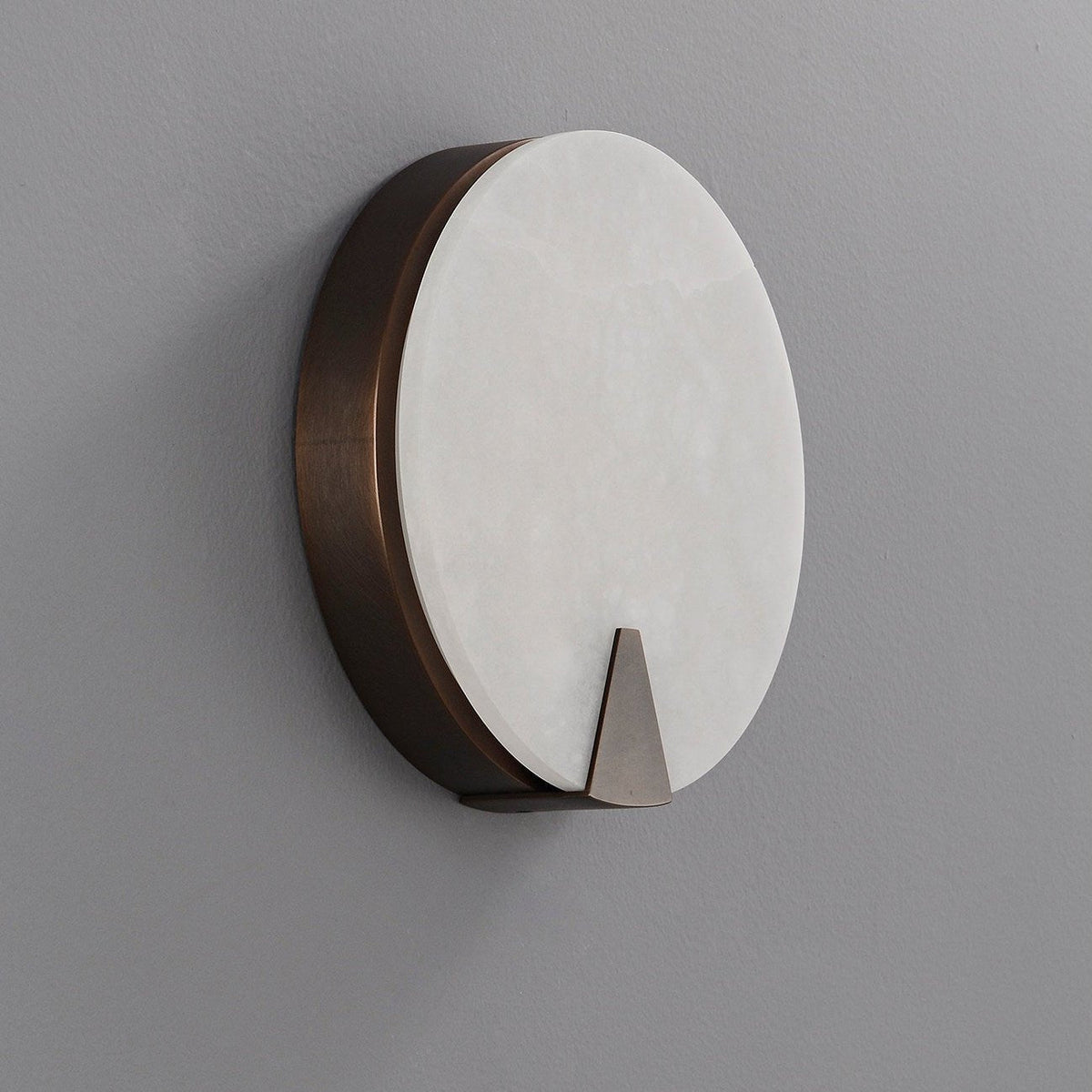 Albirira Halo Alabaster-Wandleuchte