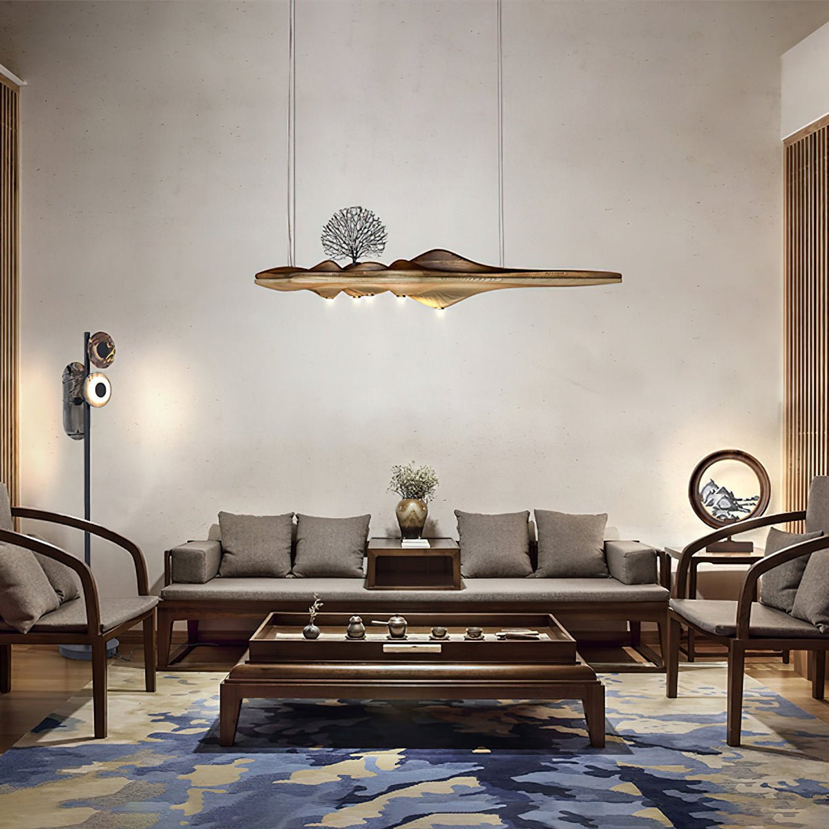 Tolven Premium Elegance Pendelleuchte aus Holz