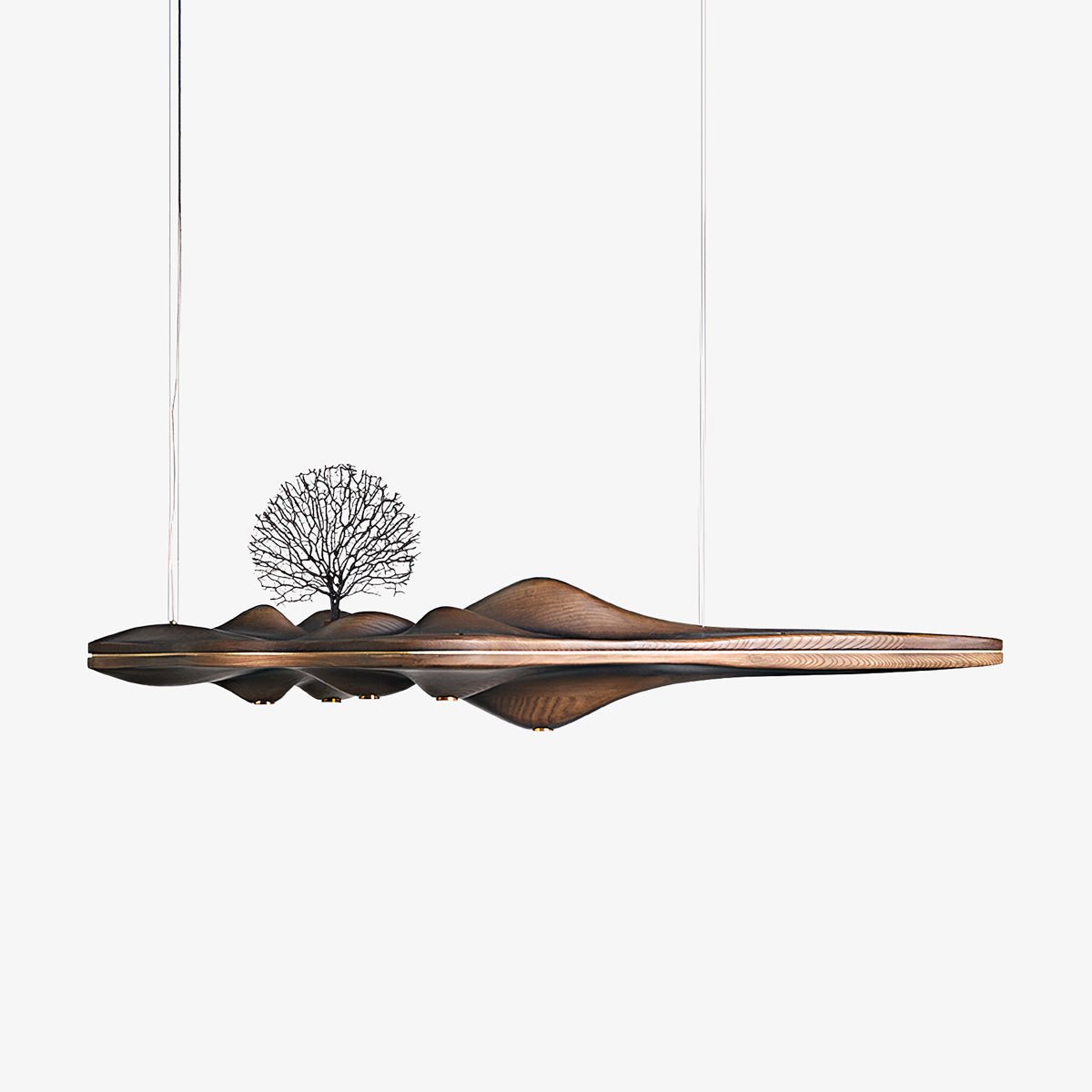 Tolven Premium Elegance Pendelleuchte aus Holz