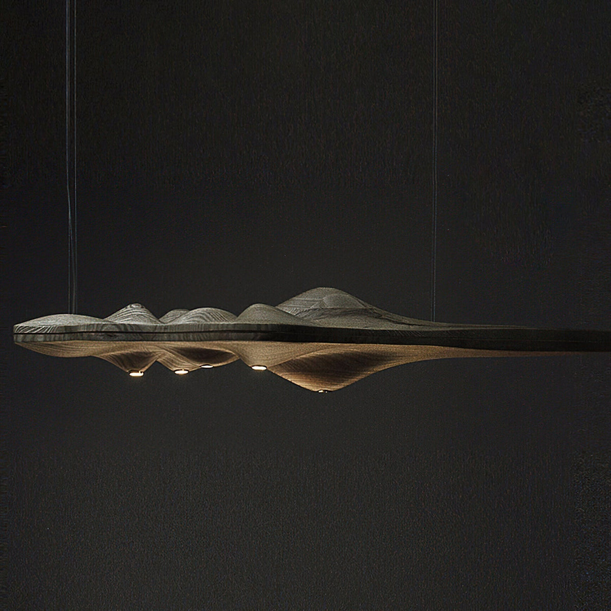 Tolven Premium Elegance Pendelleuchte aus Holz