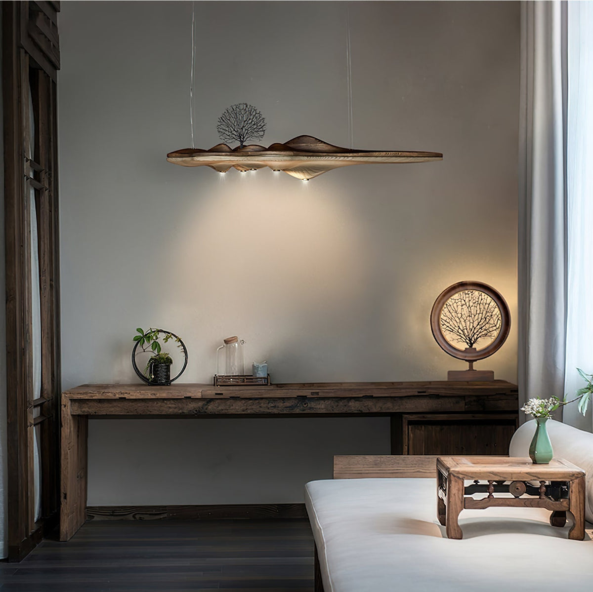 Tolven Premium Elegance Pendelleuchte aus Holz