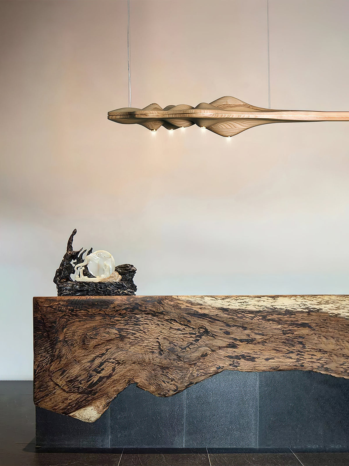 Tolven Premium Elegance Pendelleuchte aus Holz