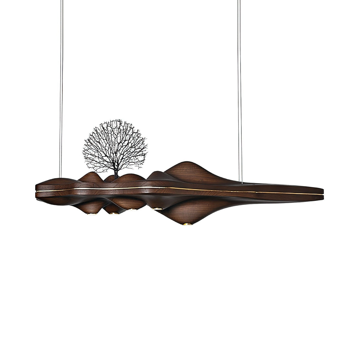 Tolven Premium Elegance Pendelleuchte aus Holz