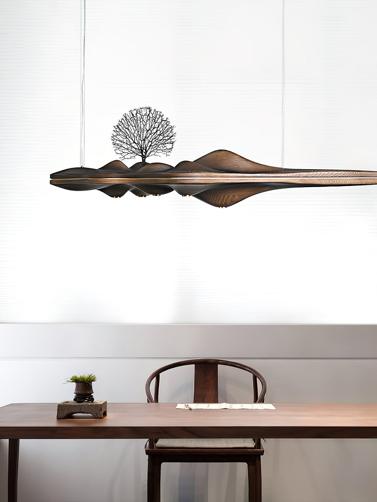 Tolven Premium Elegance Pendelleuchte aus Holz