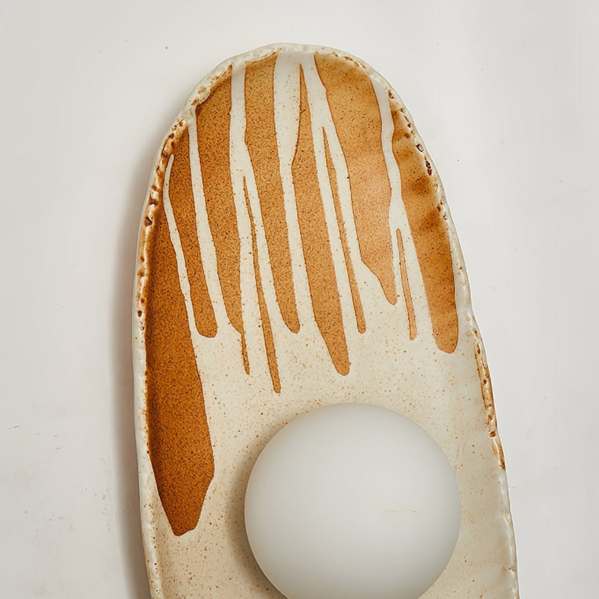 Marisella Rustic Marmor-Wandleuchte in Terra Beige