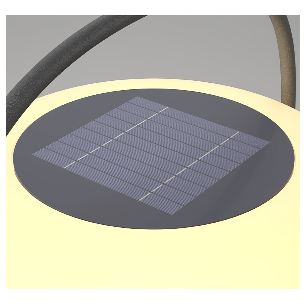 Prytk Außenlampe Solar-Pod Laterne mit Dreibeinen