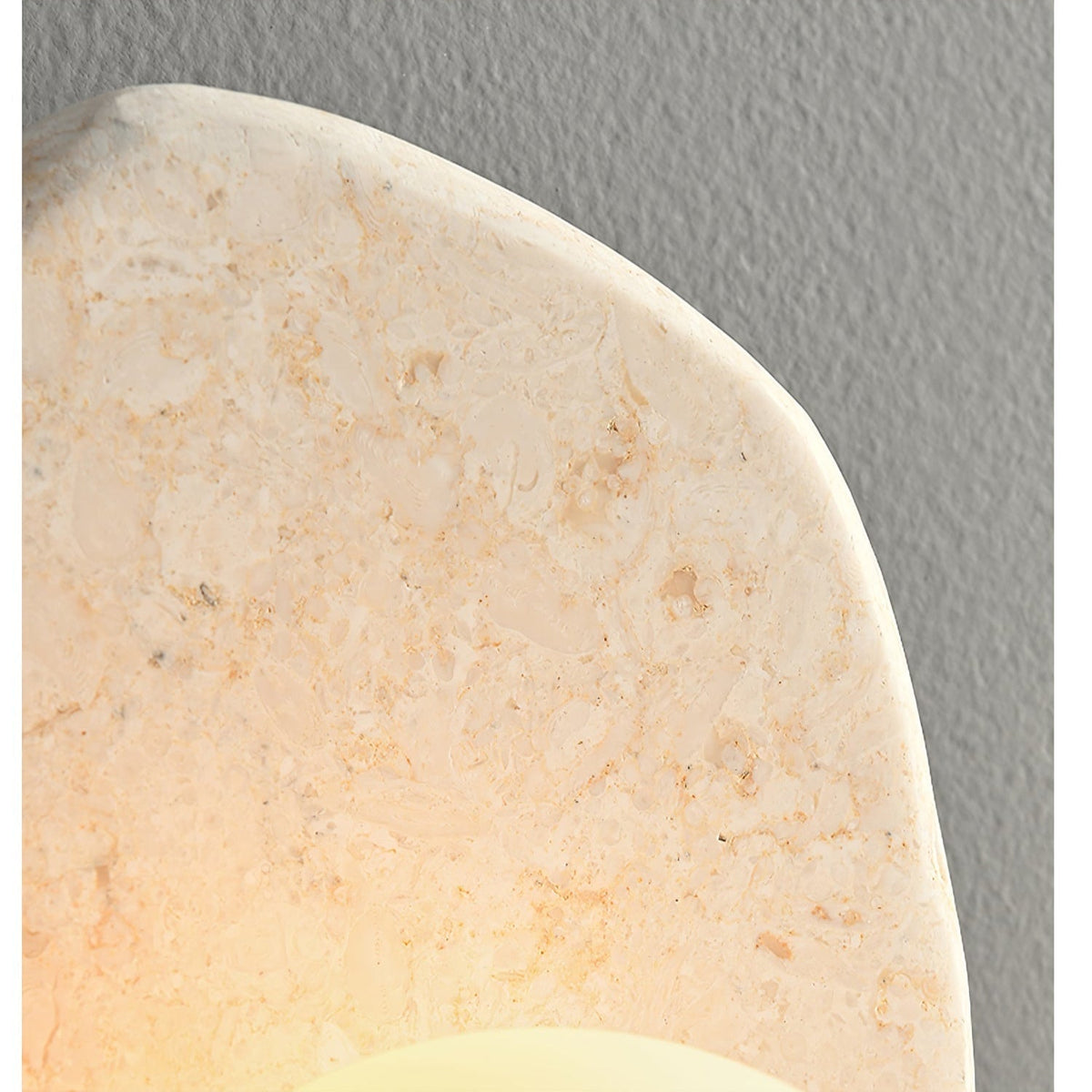 Pebble Rustic Marmor Wandleuchte