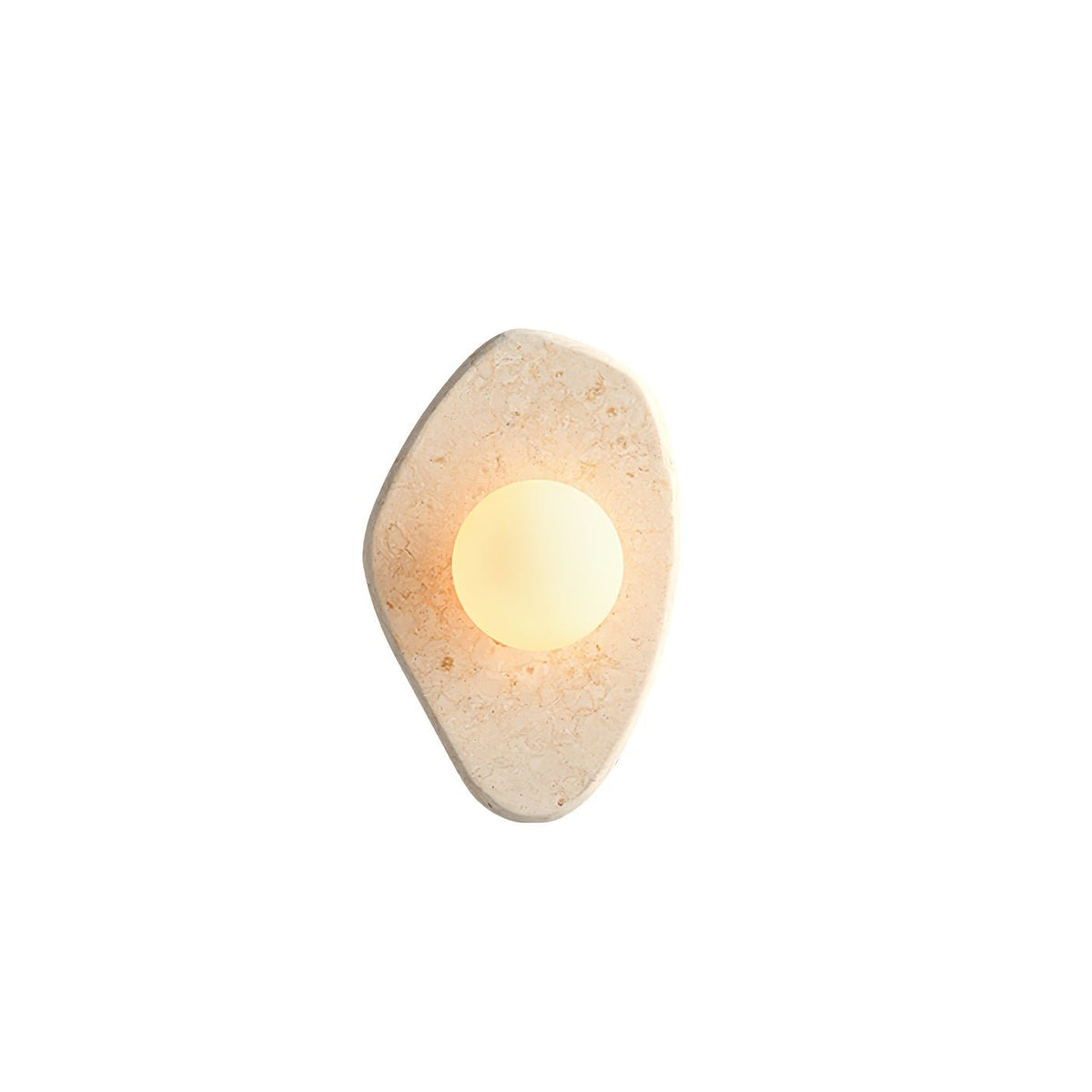 Pebble Rustic Marmor Wandleuchte