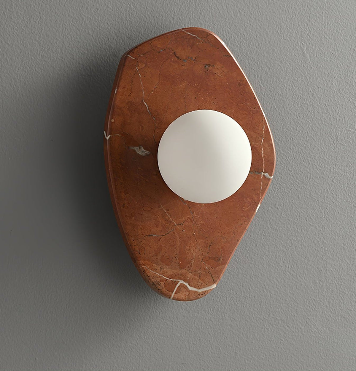 Pebble Rustic Marmor Wandleuchte
