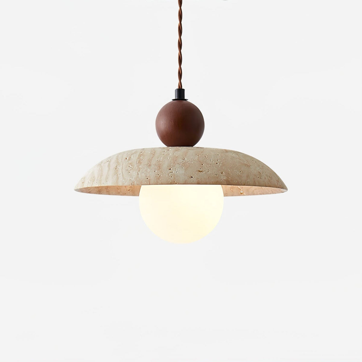 Nerix Travertine Pendelleuchte