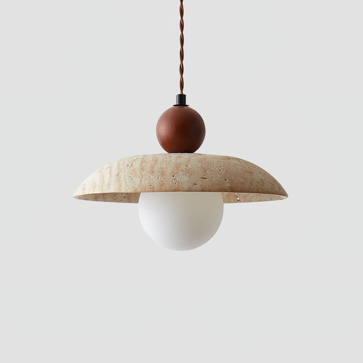 Nerix Travertine Pendelleuchte