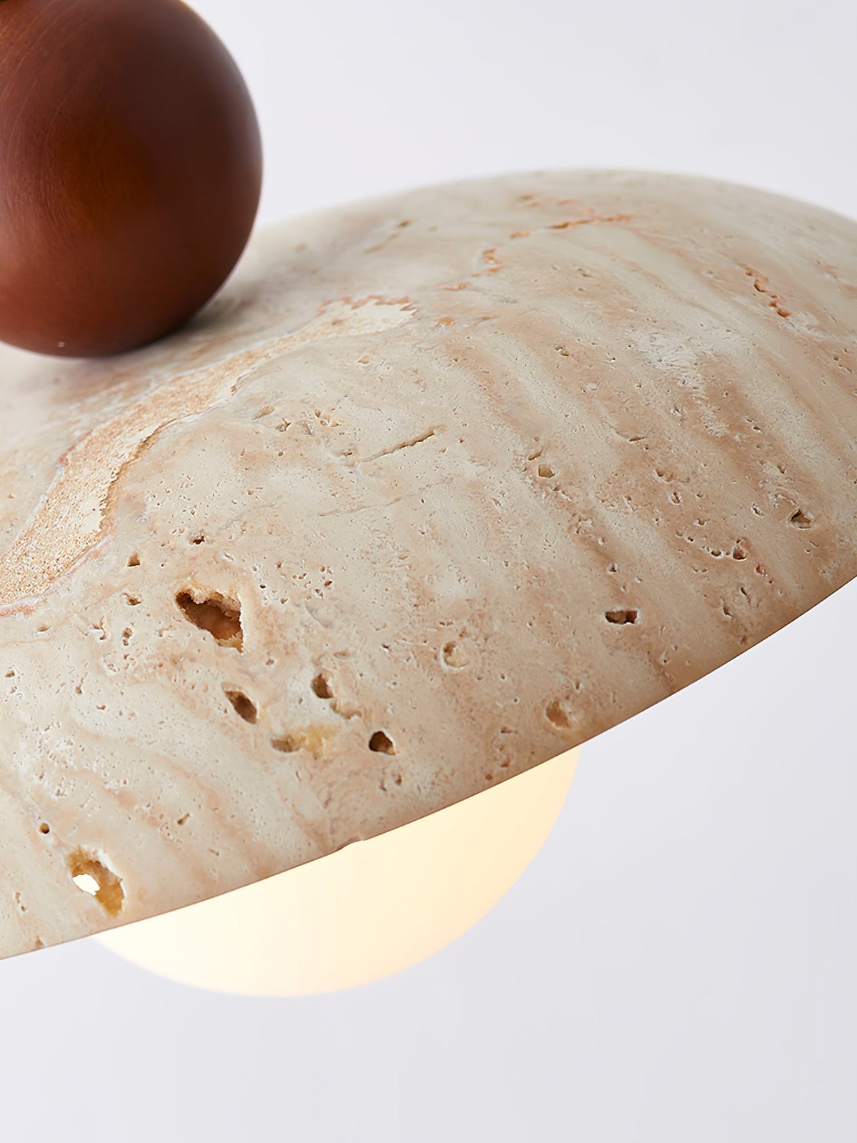 Nerix Travertine Pendelleuchte