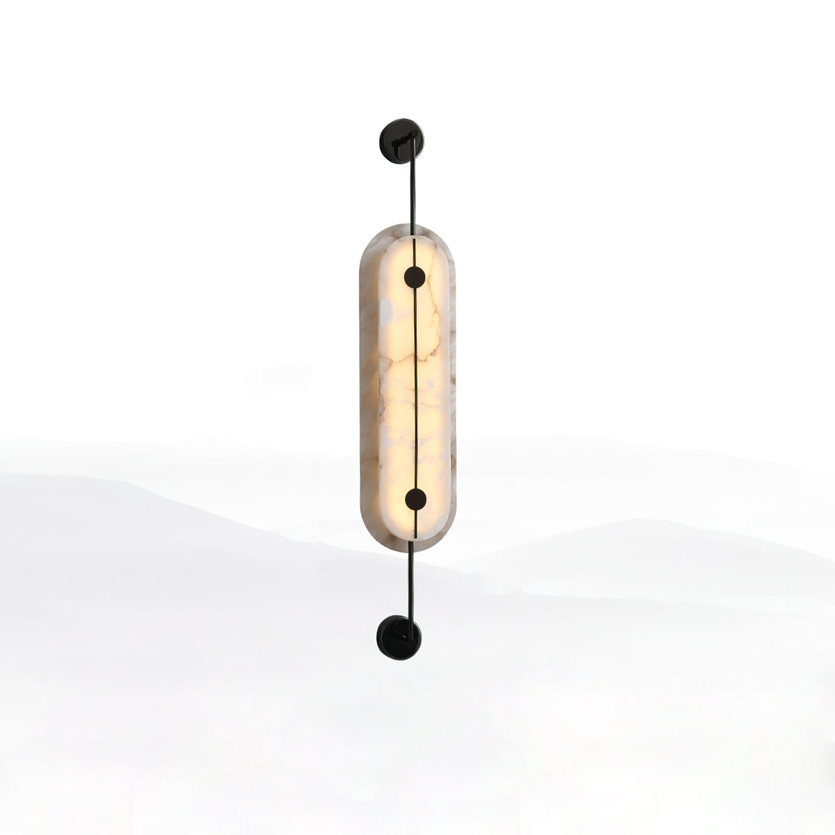 Cudorel Oval Alabaster Wandleuchte
