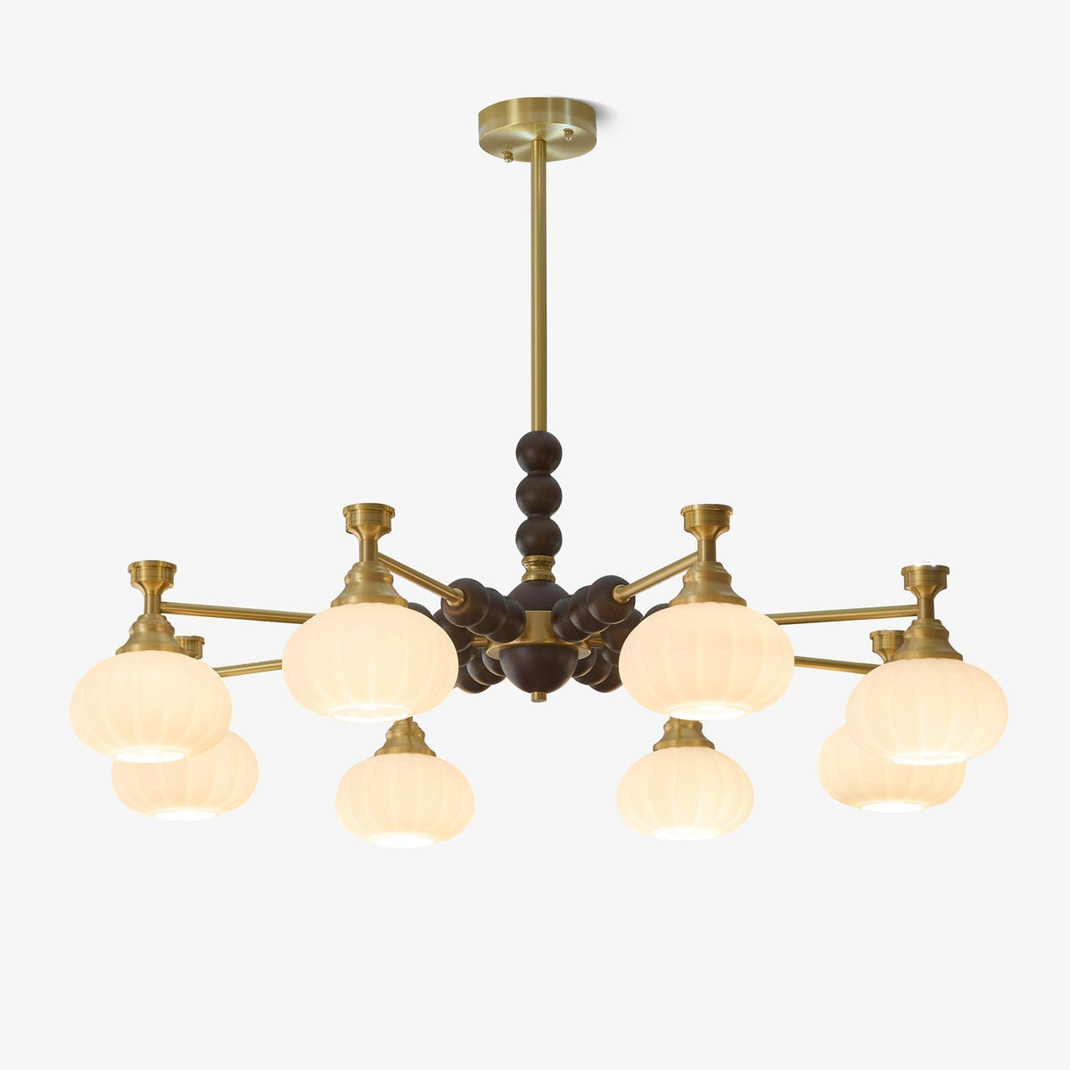 Avdorira Kronleuchter Elegance Vintage Messing Holz